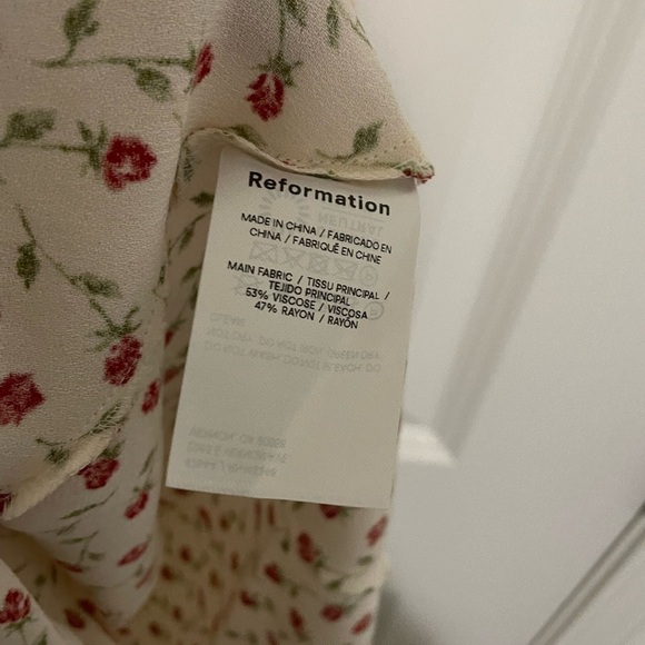 NWOT Reformation Calix Dress Madison💕 - Picture 5 of 6